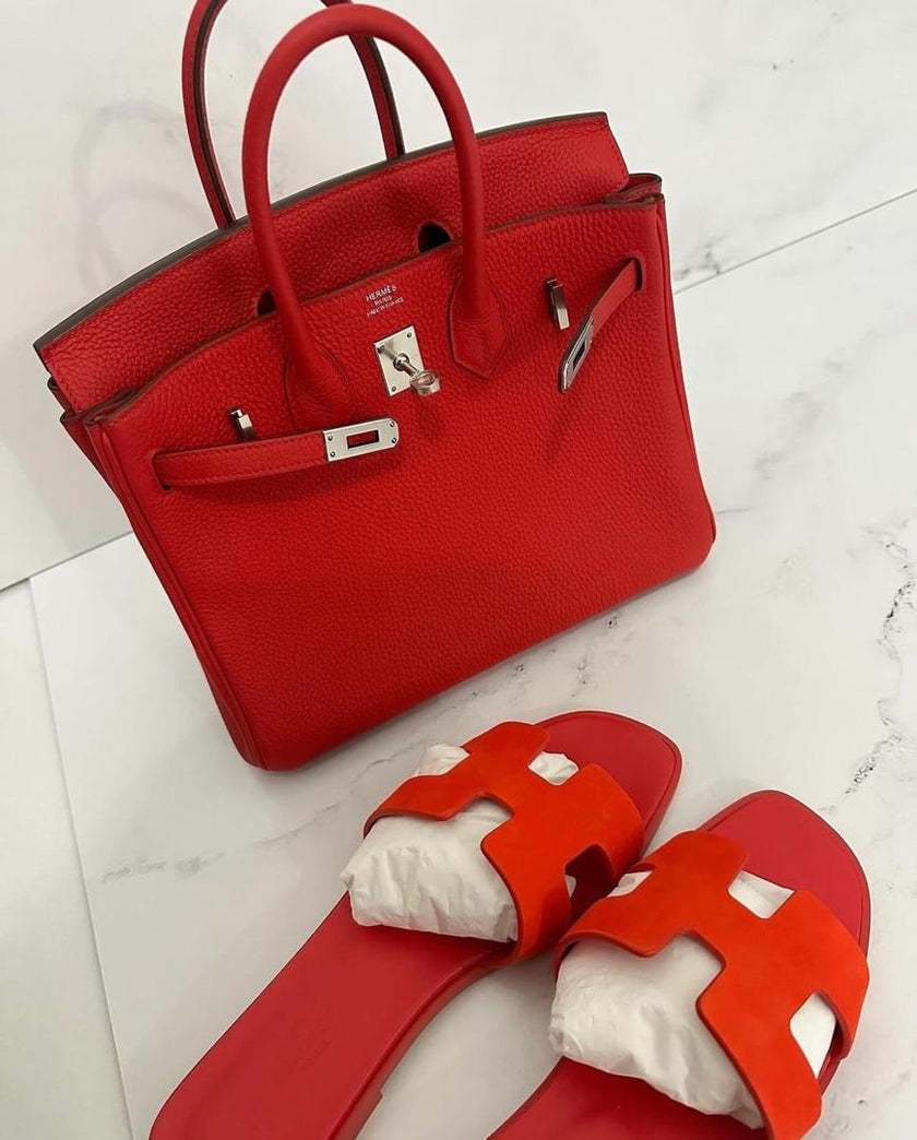 Hermès Birkin 35 Rouge Vif – Cuir Togo quincaillerie dorée neuf